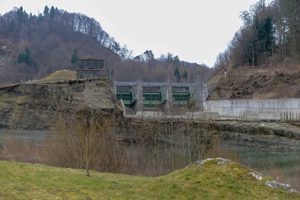 Sortie barrage de la Mégrauge