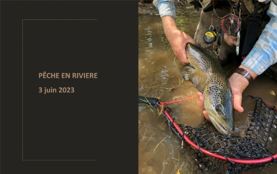 Pêche en rivière 3 juin 2023